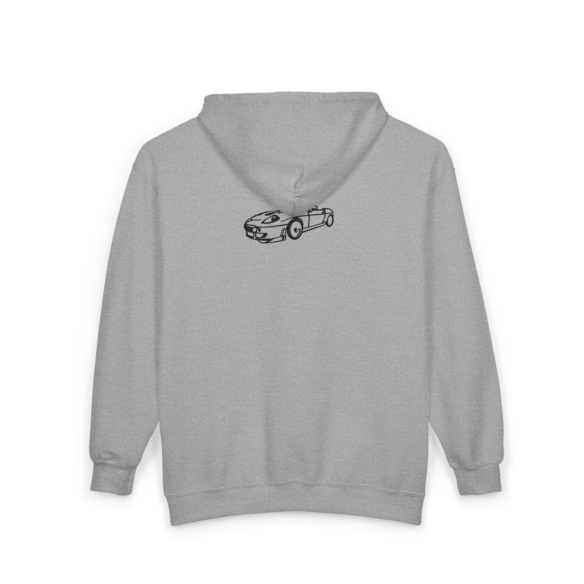 'For Chill People' Zip Hoodie — Relaxed Vibe Full-Zip Sweatshirt