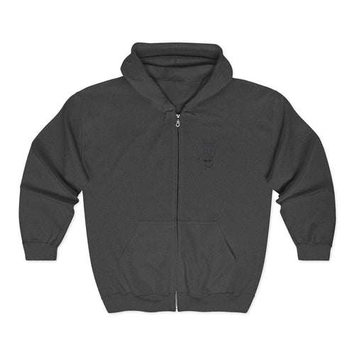 'For Chill People' Zip Hoodie — Relaxed Vibe Full-Zip Sweatshirt