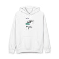 "No Car No Talk" Hoodie — Urban Pullover for Commuters & Minimalists